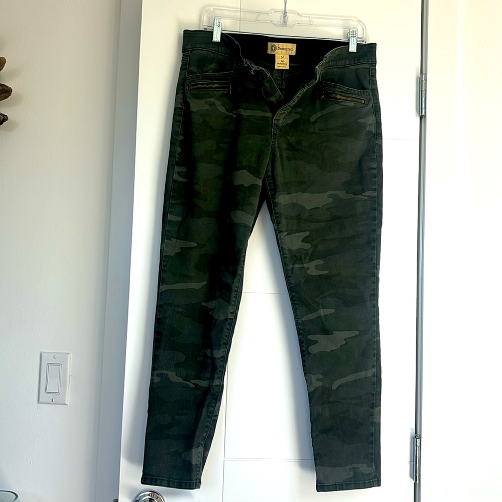 Good condition size 14 Democracy camo pants
